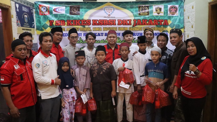  FSB KIKES DKI Jakarta Gelar Buka Bersama dan Santunan Kepada 100 Anak Yatim