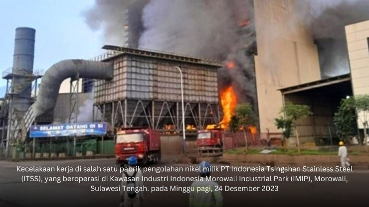 Press Release KSBSI Menyikapi Tragedi Ledakan Gas pada PT. Indonesia Tsingshan  Stainless Steel (ITSS)