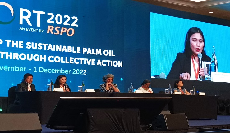 Konferensi RSPO (RT2022) Malaysia, F Hukatan Sampaikan Isu Ketenagakerjaan Sektor Sawit 