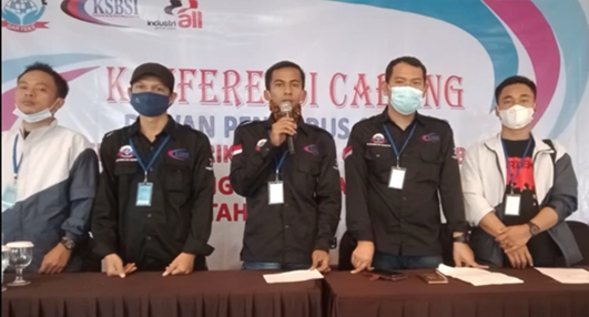  Resmi Dilantik, DPC FSB GARTEKS KSBSI Tangerang Raya Akan Mengedepankan Solidaritas