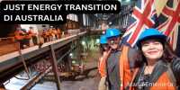 Laporan Maria Emeninta di Agenda South East Asia Just Energy Transition di Australia